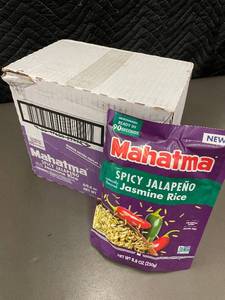 lot 94 image: Trol - Mahatma Spicy Jalapeo Jasmine Rice - 8.8 oz