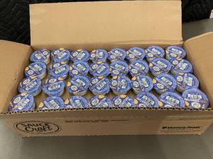 lot 300 image: OK 3 - Sauce Craft Signature Tangy Honey Mustard BBQ Dipping Sauce Cups - 96x Bulk Box