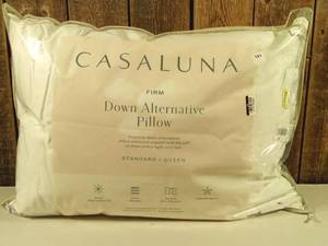 lot 101 image: Casaluna - Machine Washable Firm Down Alternative Pillow
