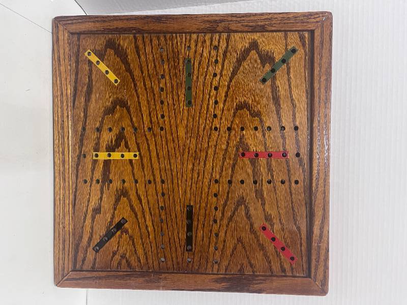 lot 58 image: Aggravation Wooden Board Game
