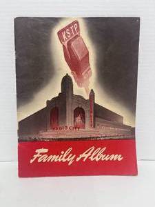 lot 38 image: 1945 KSTP Radio City Family Album Booklet