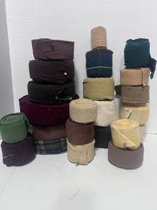 7 Pounds Vintage Wool Rug Braiding Strips