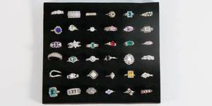 lot 13 image: Costume Ring Lot of 36