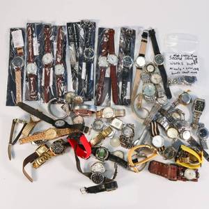 lot 37 image: Large Lots of Mens Wrist Watches