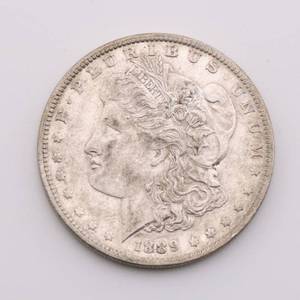 lot 7 image: 1889-O Morgan Silver Dollar