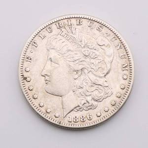 1886-S Morgan Silver Dollar