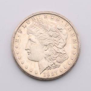 1887 Morgan Silver Dollar