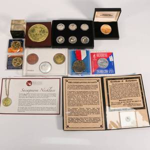 lot 73 image: Lot of TokensCollector Coins