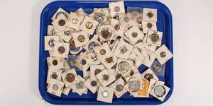 lot 71 image: Large Lot of 2x2 Foreign Coins