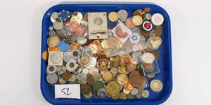 lot 53 image: Large Lot of Tokens