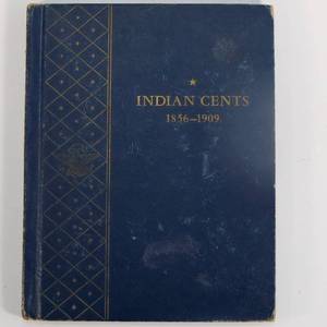 lot 52 image: Indian HeadFlying Eagle Penny Book
