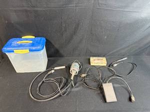lot 108 image: Foredom Electric Rotary Tool Set with Foot Pedal and Accessories