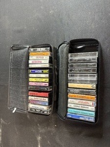 lot 148 image: Country Music Cassette Collection with Storage Case