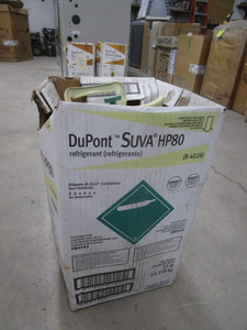 lot 263 image: Approx 4lbs HP80 Refrigerant