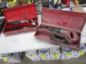 lot 320 image: Milwaukee Sawzalls (need work)