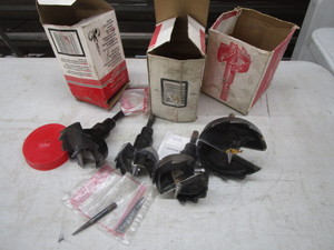 lot 63 image: Milwaukee Hole Hawg Bits 3 to 5