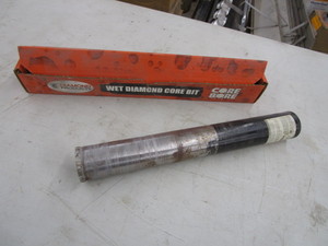 lot 79 image: 2 Wet Diamond Core Bit