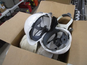 lot 88 image: Box of Hard Hats