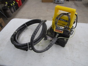 lot 133 image: Enerpac Electric Hydraulic Pump wBlow Switch