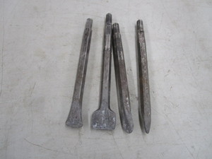 lot 204 image: Hammer Drill Chisels & Points