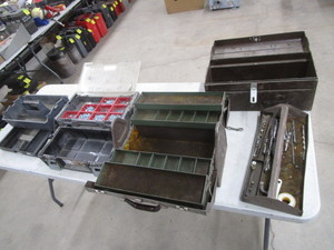 lot 215 image: Misc Toolboxes & Tools