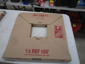 lot 247 image: (New) 100 12 Copper Refrigeration Tube