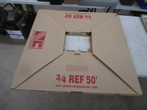 lot 251 image: (New) 50 34 Copper Refrigeration Tube