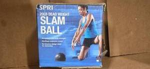 lot 5 image: A lot of SPRI 20LB Dead Weight SLAM BALL (NEW)