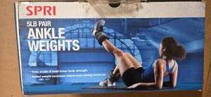 lot 6 image: A Pair 5LB SPRI Ankle Weight (NEW)