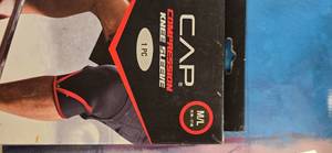 lot 36 image: Lot of 1PC CAP Compression Knee Sleave (NEW)