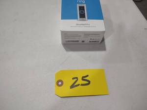 lot 25 image: Ring Doorbell Pro...