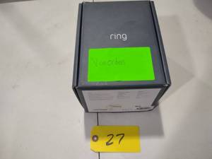 lot 27 image: Ring Video Doorbell Elite, Missing ...