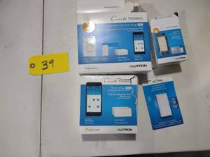 lot 39 image: Caseta Wireless Light Controllers...