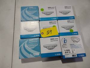lot 59 image: (9) Sensor Systems Heat Detectors...