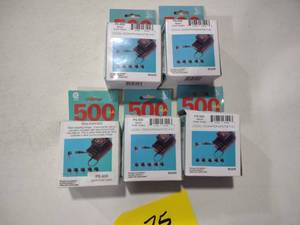 lot 75 image: (5) Universal Power Adapters...