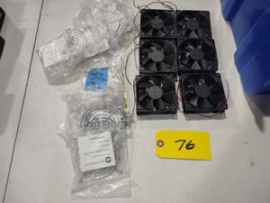 lot 76 image: Cooling Fans...