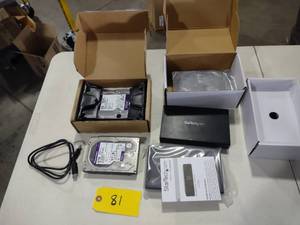 lot 81 image: (2) Western Digital Hard Drives wit...