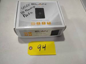lot 94 image: Elan EL-DB-BK Video Doorbell Mounti...