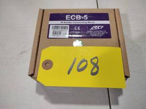lot 108 image: RTI ECB-5 IR Emitter Connecting Blo...