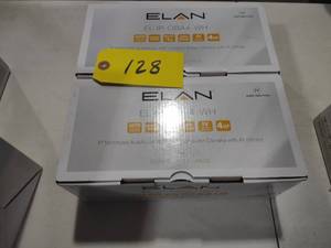 lot 128 image: (2) Elan EL-IP-0BA4-WH Cameras...