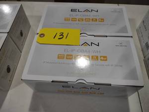 lot 131 image: (2) Elan EL-IP-0BA4-WH Cameras...