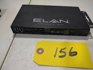 lot 156 image: Elan EL-4K-VIP-RK 4K Video Over IP ...