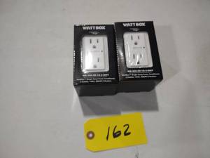 lot 162 image: (2) Snap Watt box Power Conditioner...