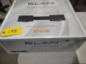 lot 195 image: Elan EL-IPD-MTX-8CH Multizone Audio...