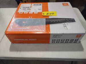 lot 200 image: JBL CSM28 Commercial Audio Mixer...