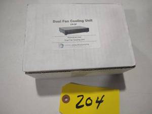 lot 204 image: Dual Fan Cooling Unit...