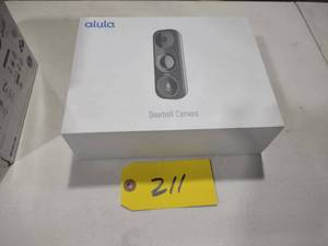 lot 211 image: Alula RE703 Doorbell Camera...