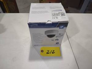 lot 212 image: Speco 04D7M Dome Camera...