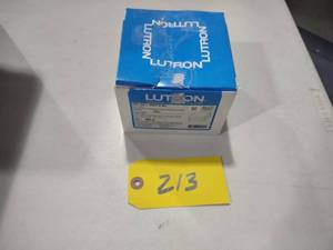 lot 213 image: Lutron RR-SEC-REP2-BL Repeater...
