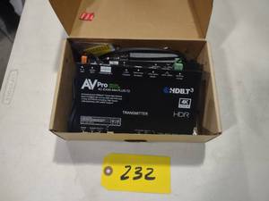 lot 232 image: AV Pro Edge HDMI Extender...
